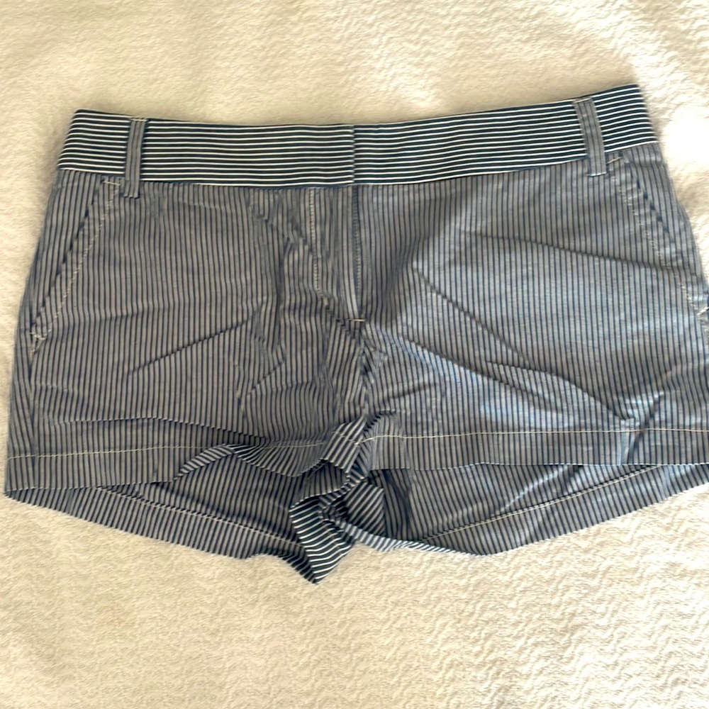 J Crew striped shorts